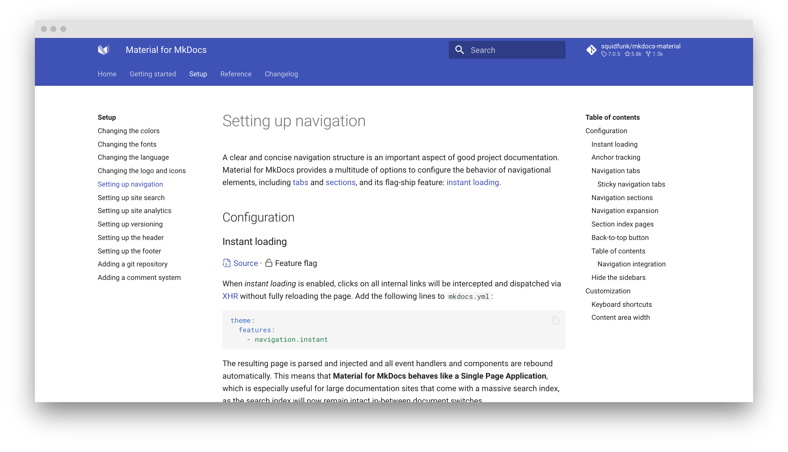 navigation.tabs enabled